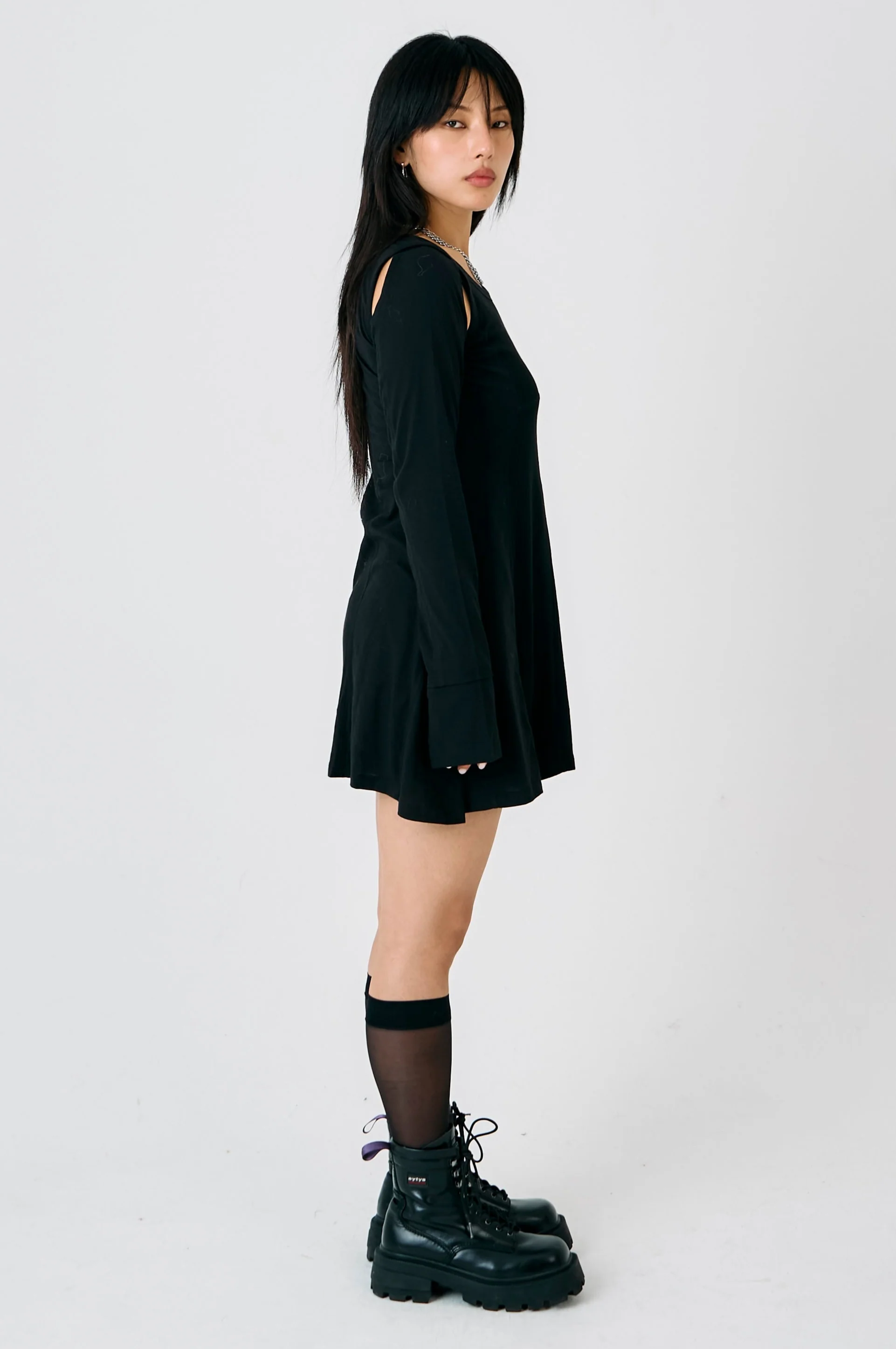 Agent Cut-Out Mini Dress - Image 3