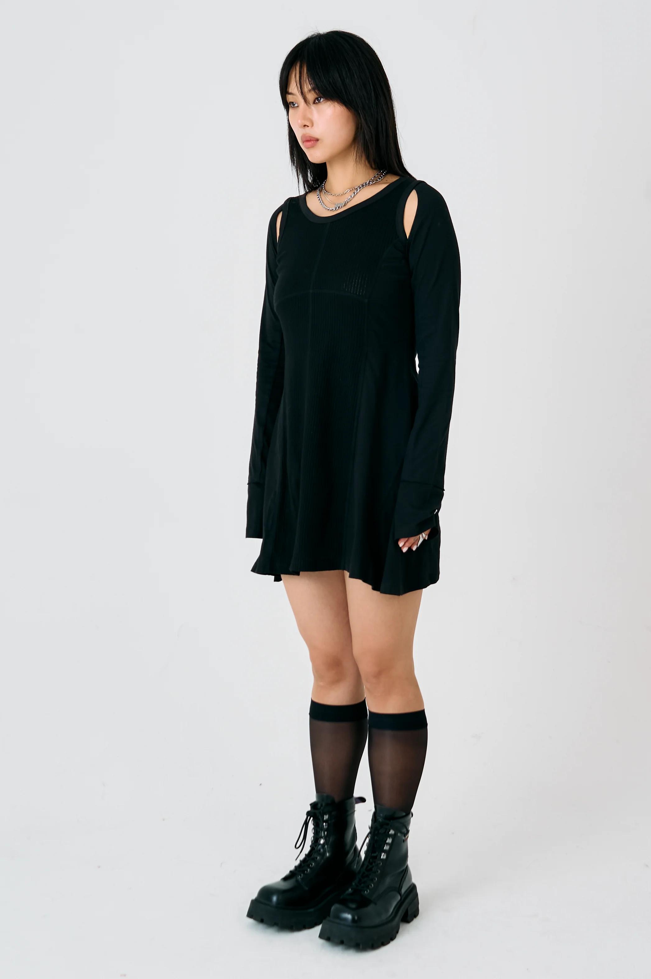 Agent Cut-Out Mini Dress - Image 5