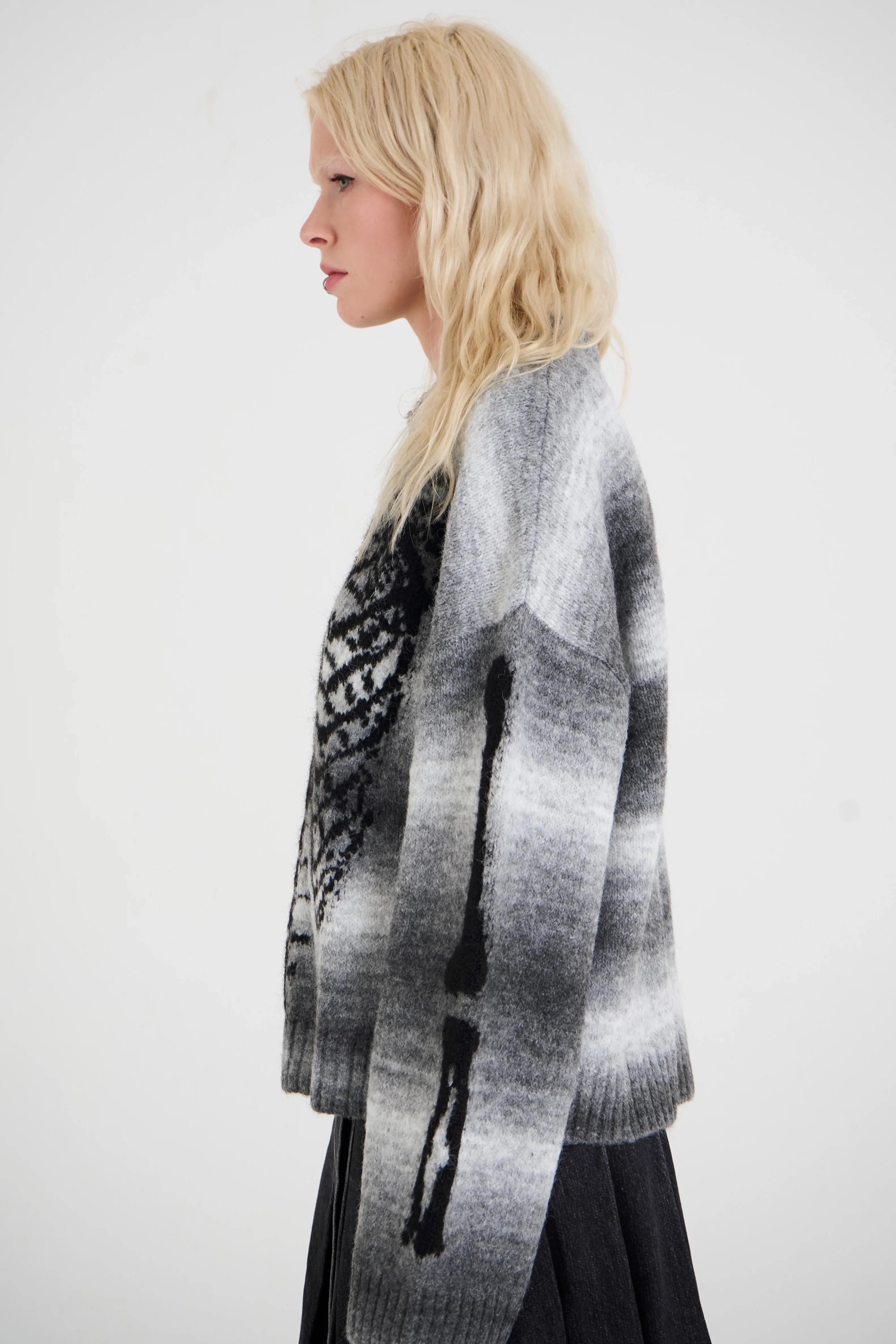 Bare Spacedye Skeleton Knit - Image 6