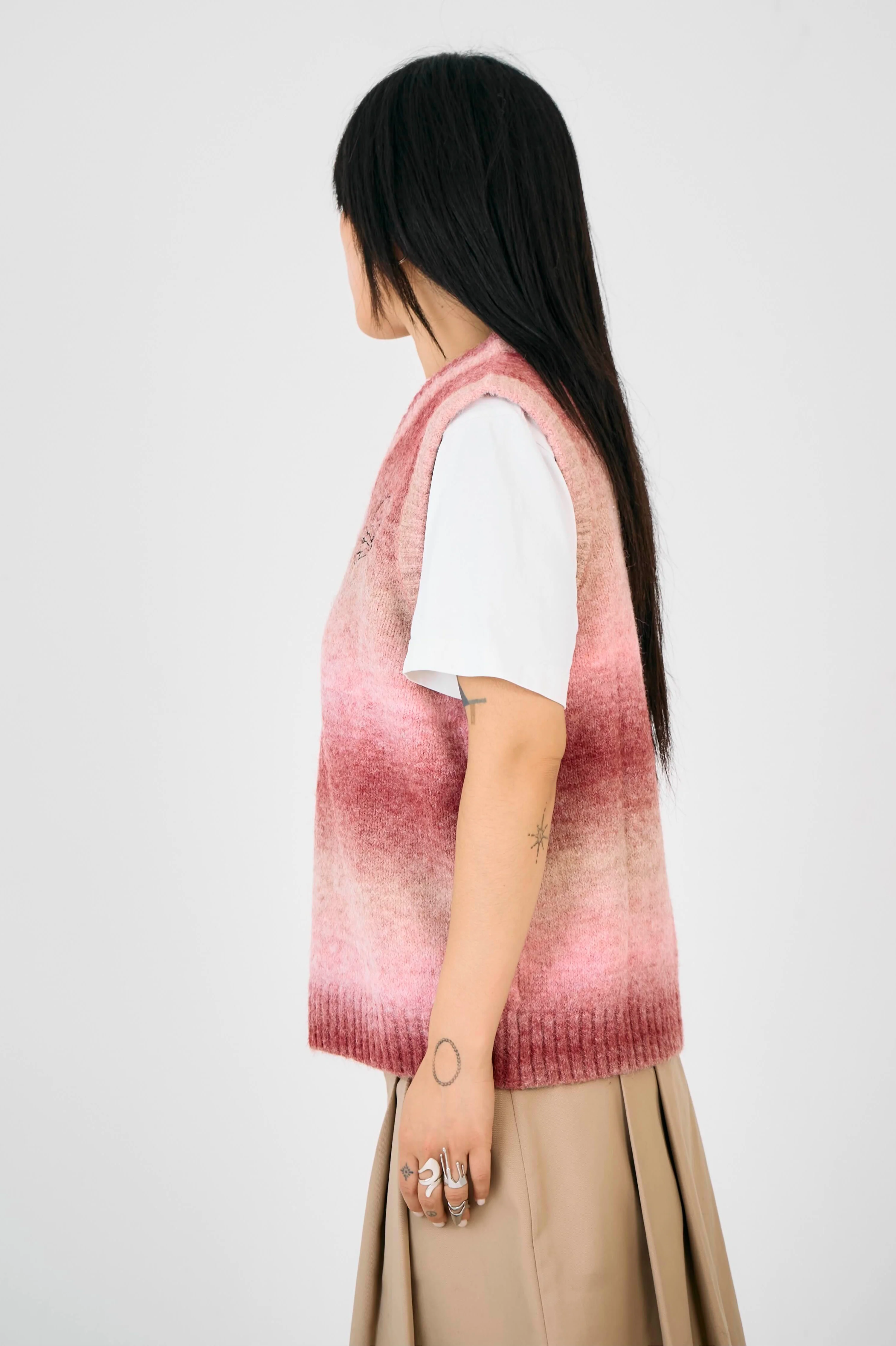 Club Spacedye Knit Vest - Image 5