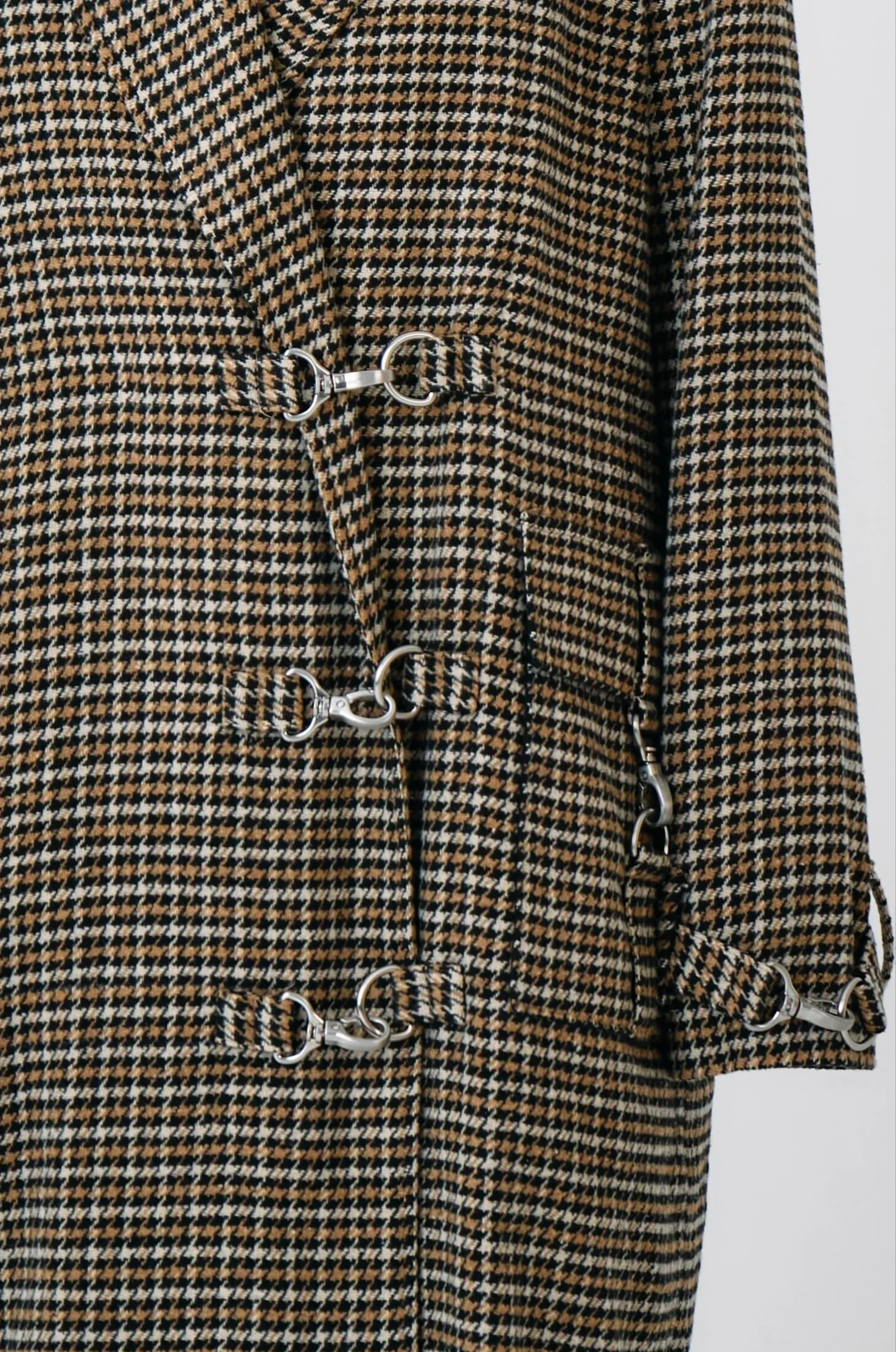 Dale Houndstooth Check Coat - Image 7