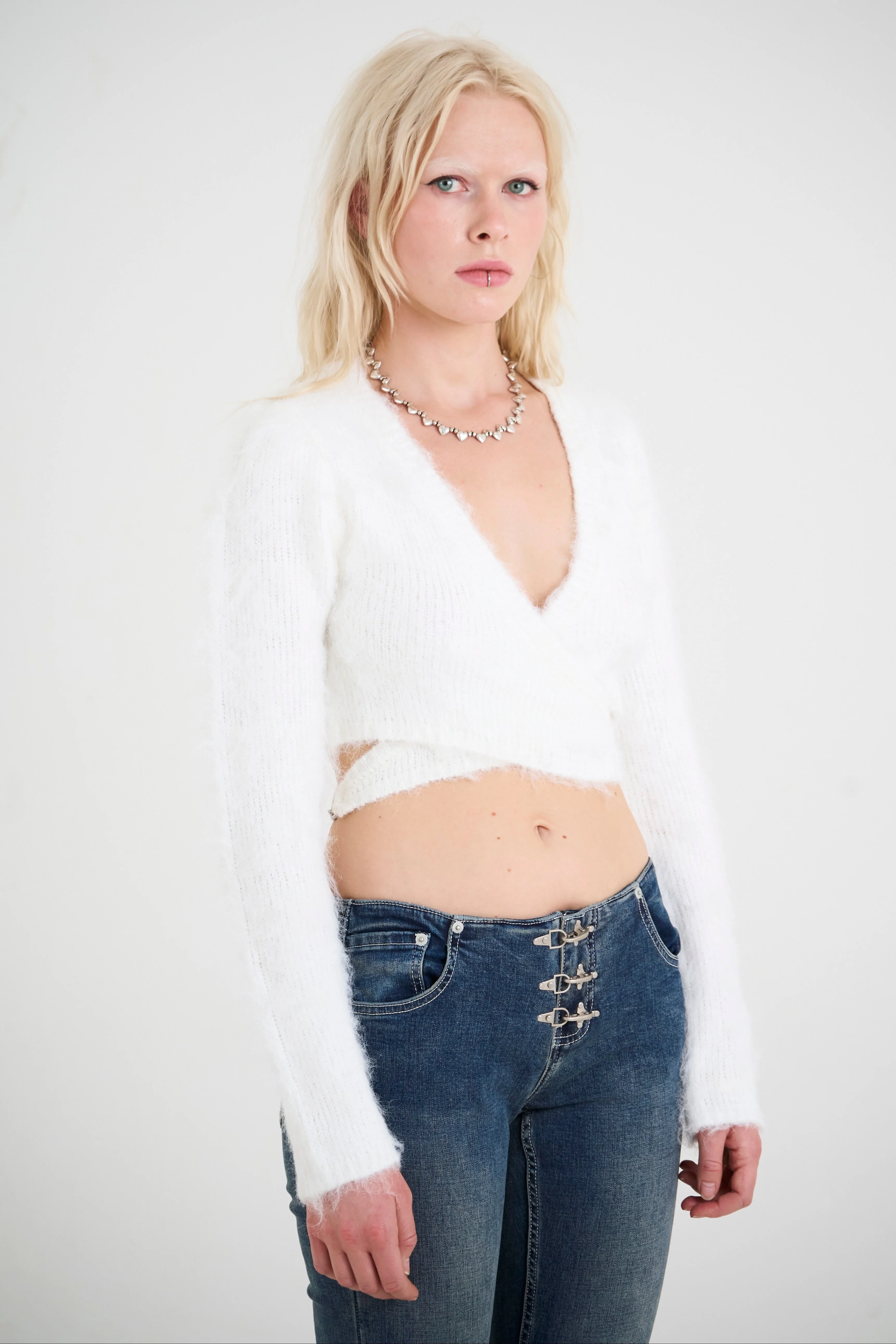 Husk Fluffy Ballet Knit Top - Image 5
