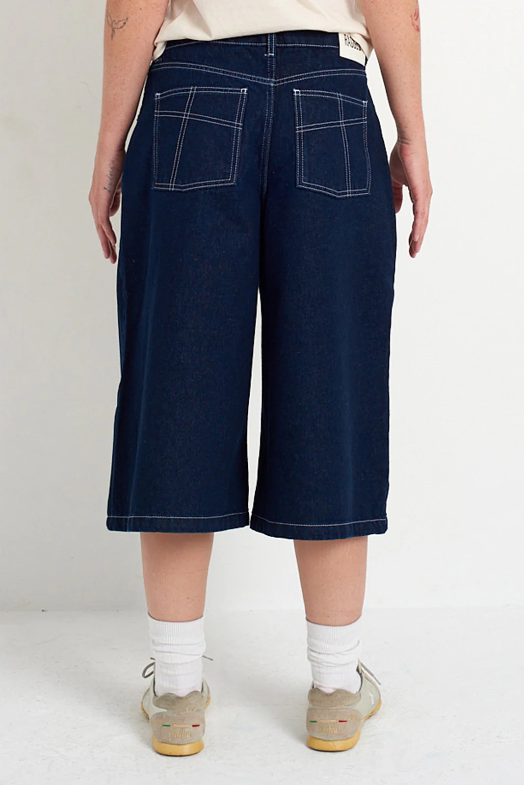 Indigo Rinse Release Jorts - Image 5