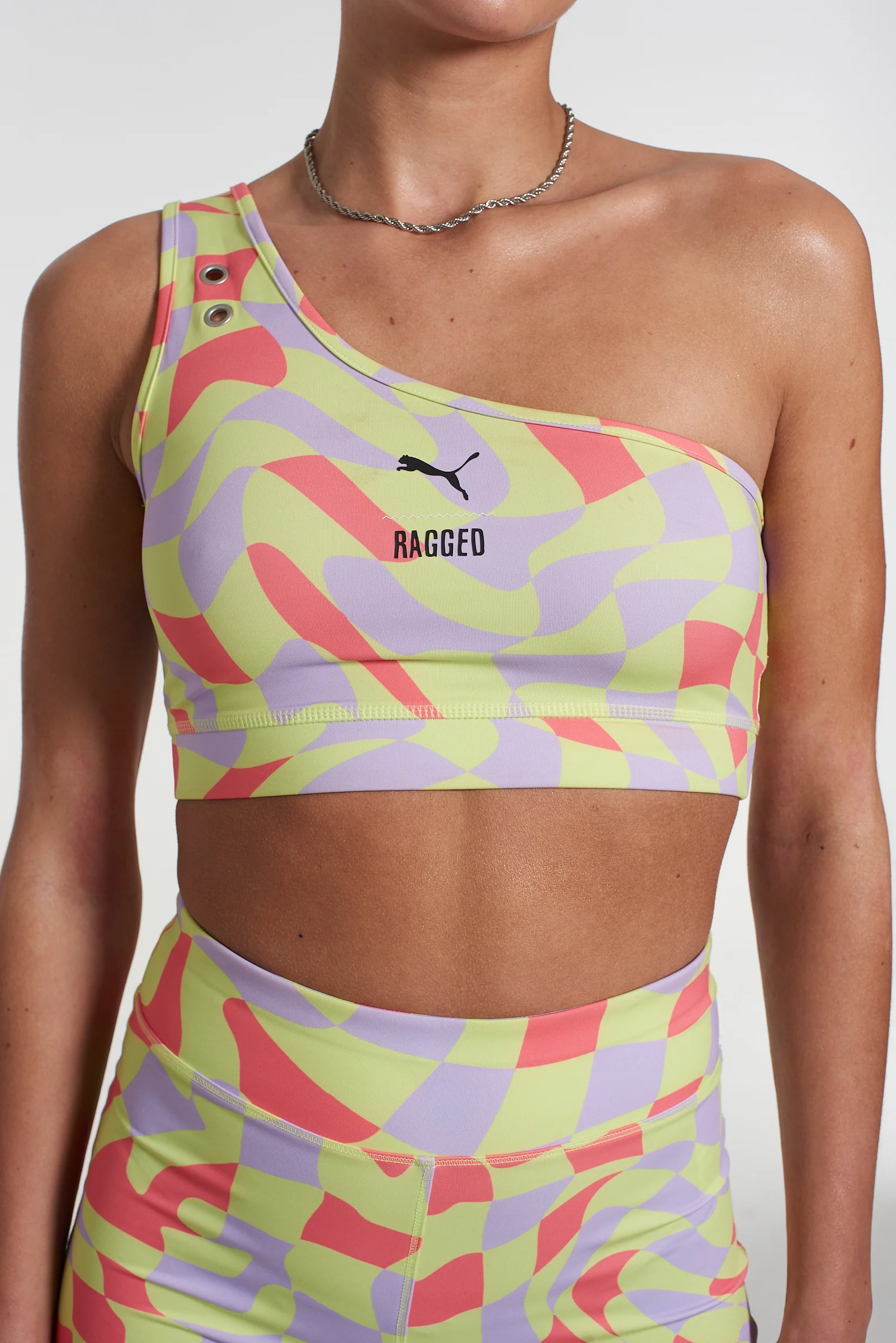 Puma X The Ragged Priest All Over Print Crop Top - Image 3