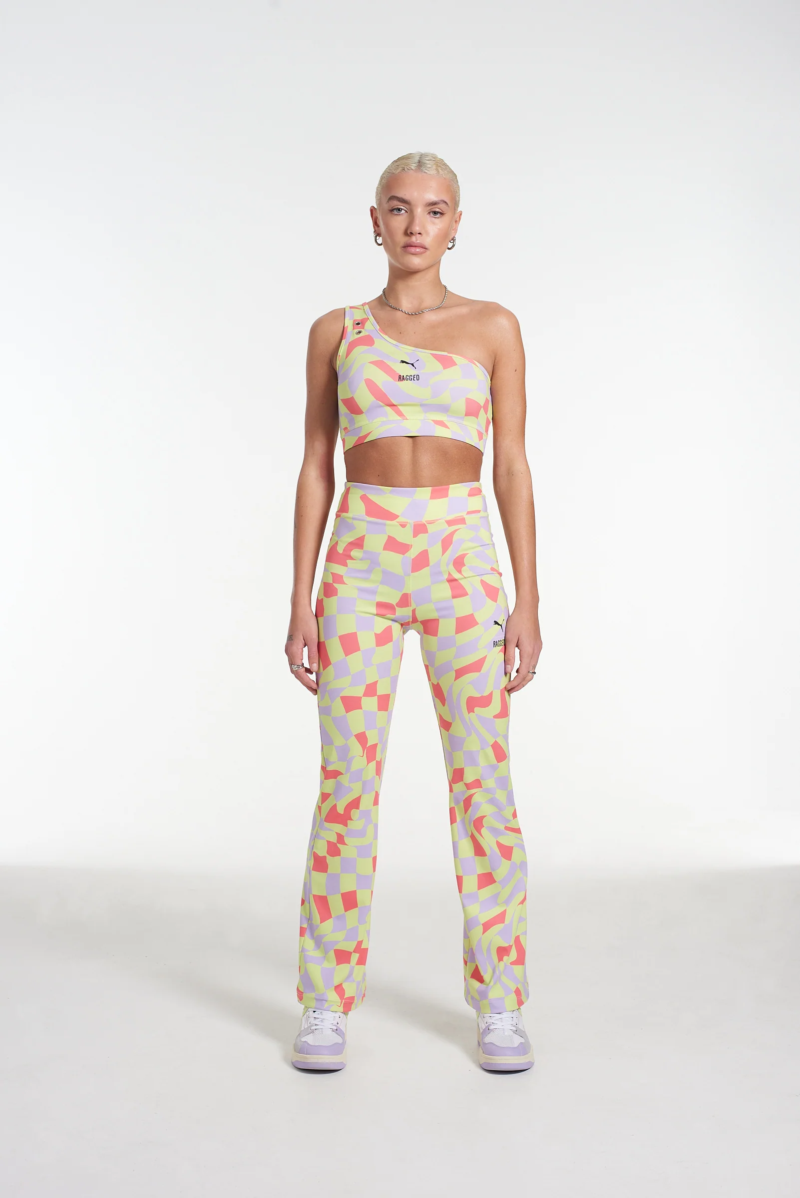Puma X The Ragged Priest All Over Print Crop Top - Image 4