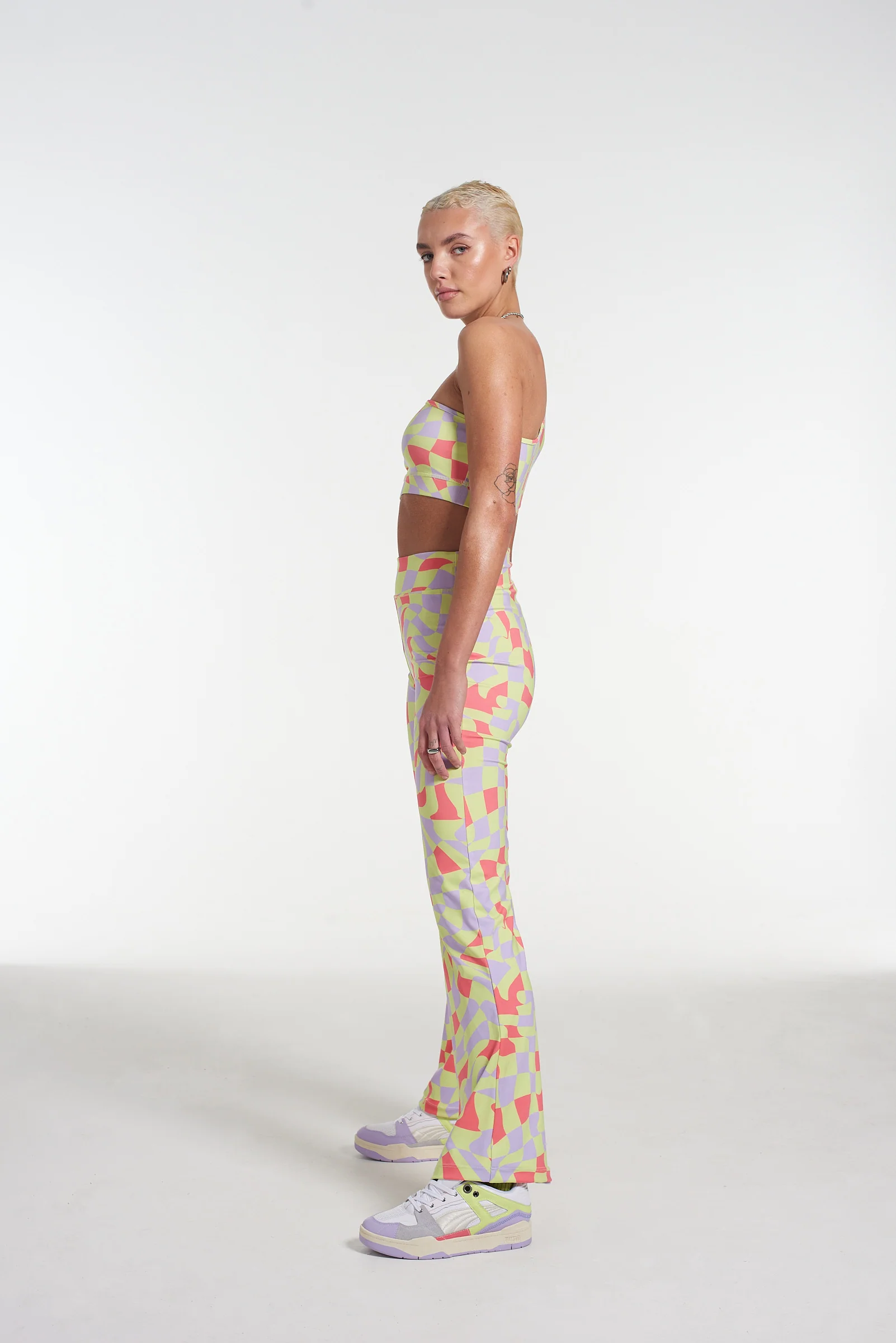 Puma X The Ragged Priest All Over Print Flared Pant - Image 5