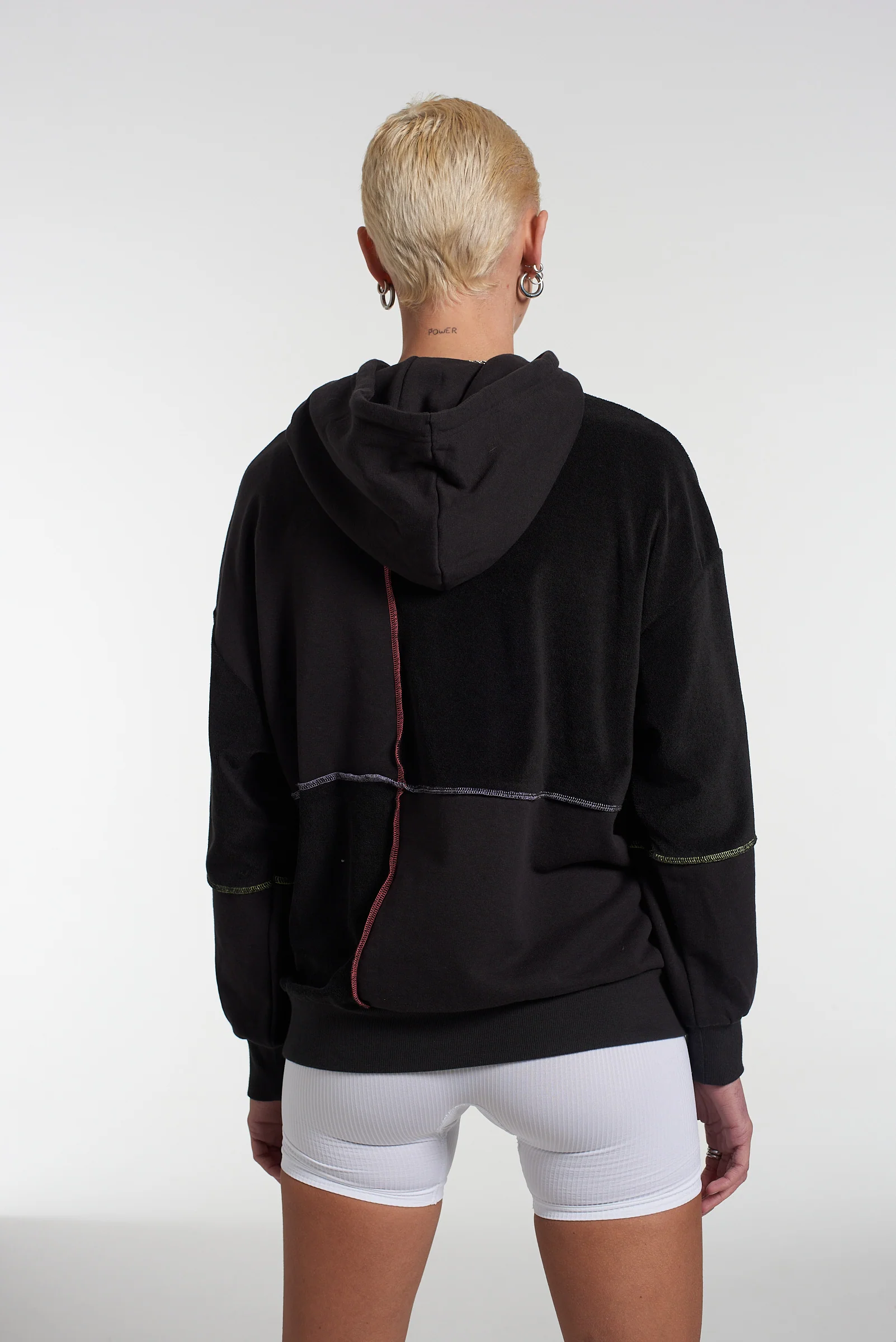 PUMA x The Ragged Priest Black Jersey Hoodie - Image 8