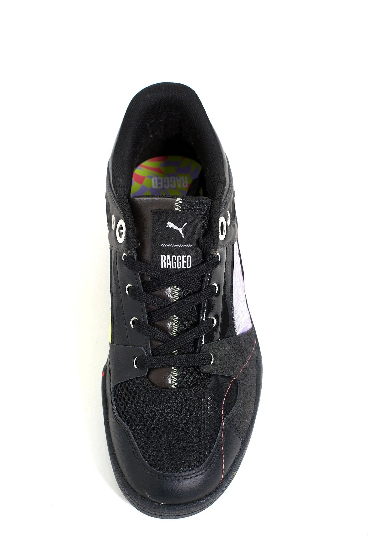 PUMA x The Ragged Priest Black & Violet Slipstream Trainer - Image 5
