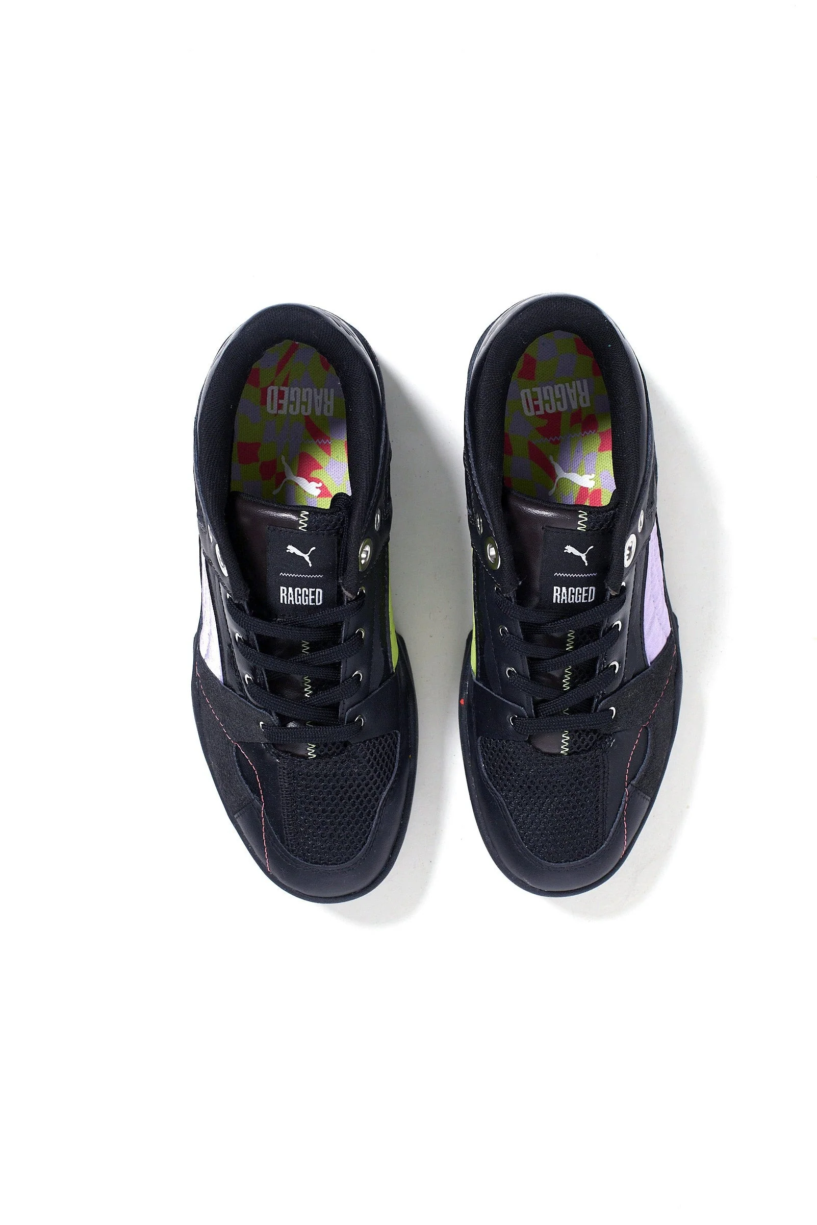 PUMA x The Ragged Priest Black & Violet Slipstream Trainer - Image 8