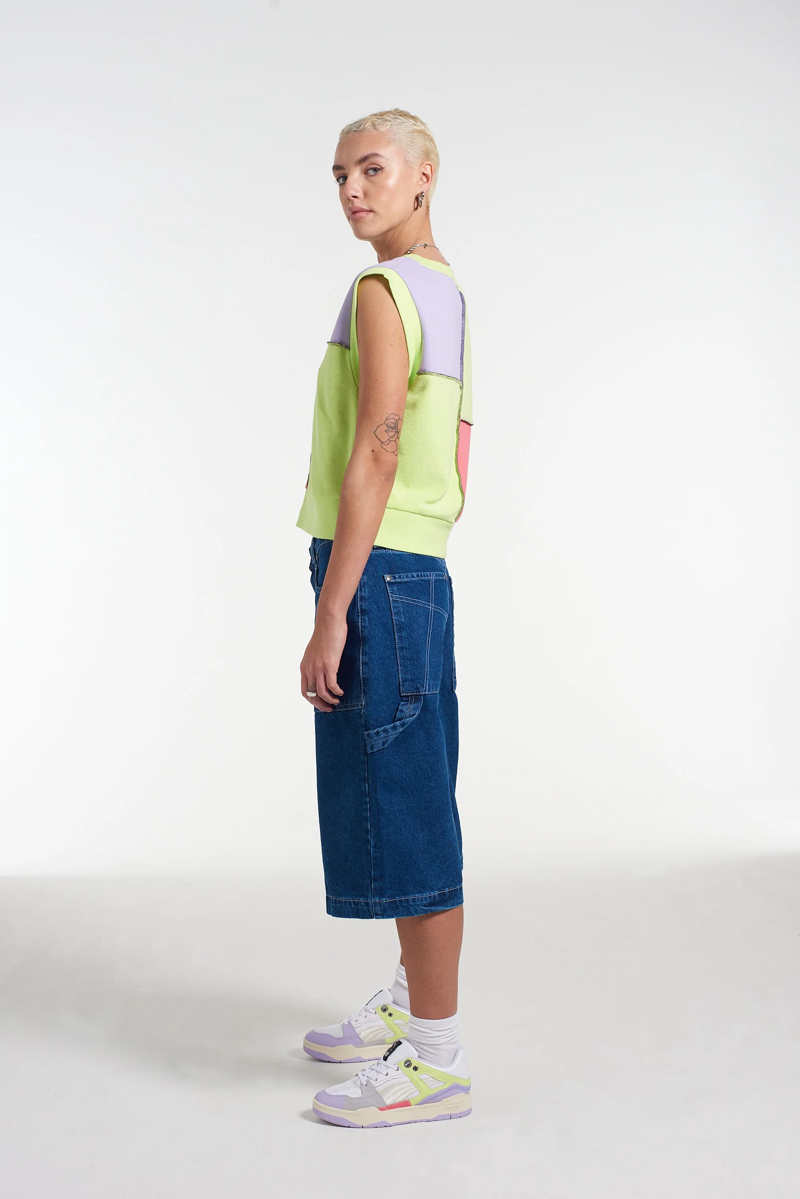 PUMA x The Ragged Priest Colour Block Vest - Image 6