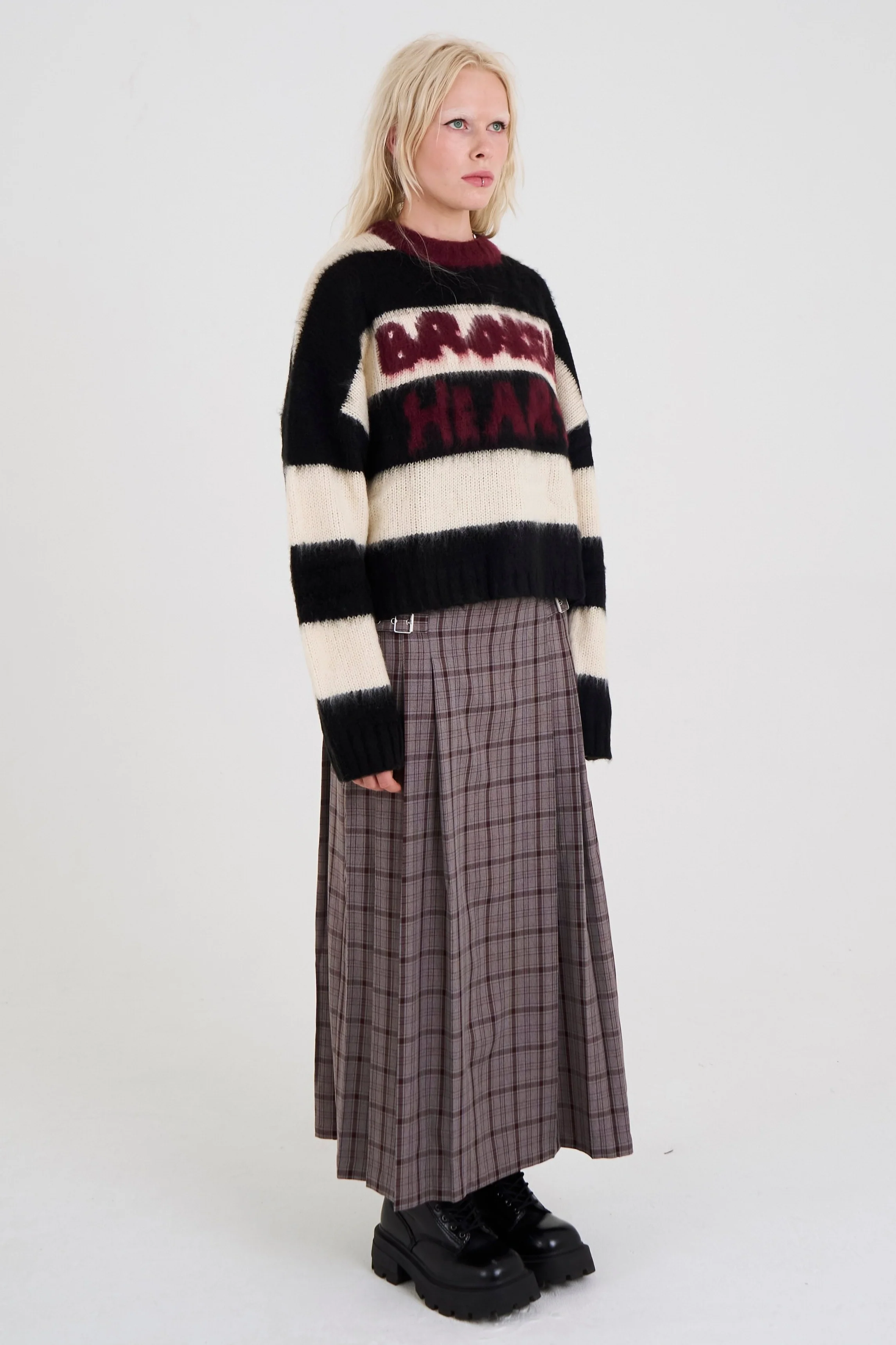 Tragic Stripe Graphic Knit - Image 3