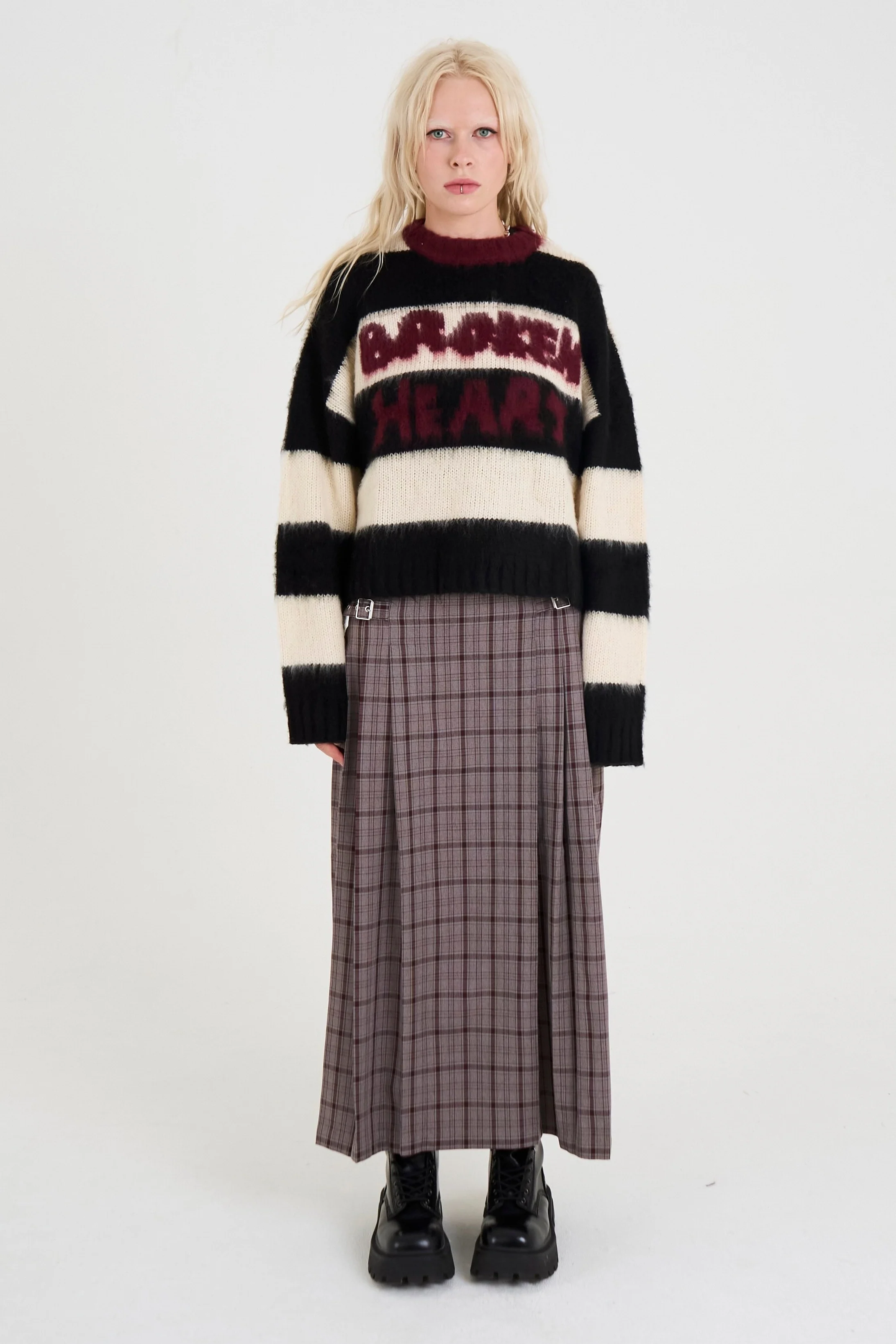 Tragic Stripe Graphic Knit - Image 4