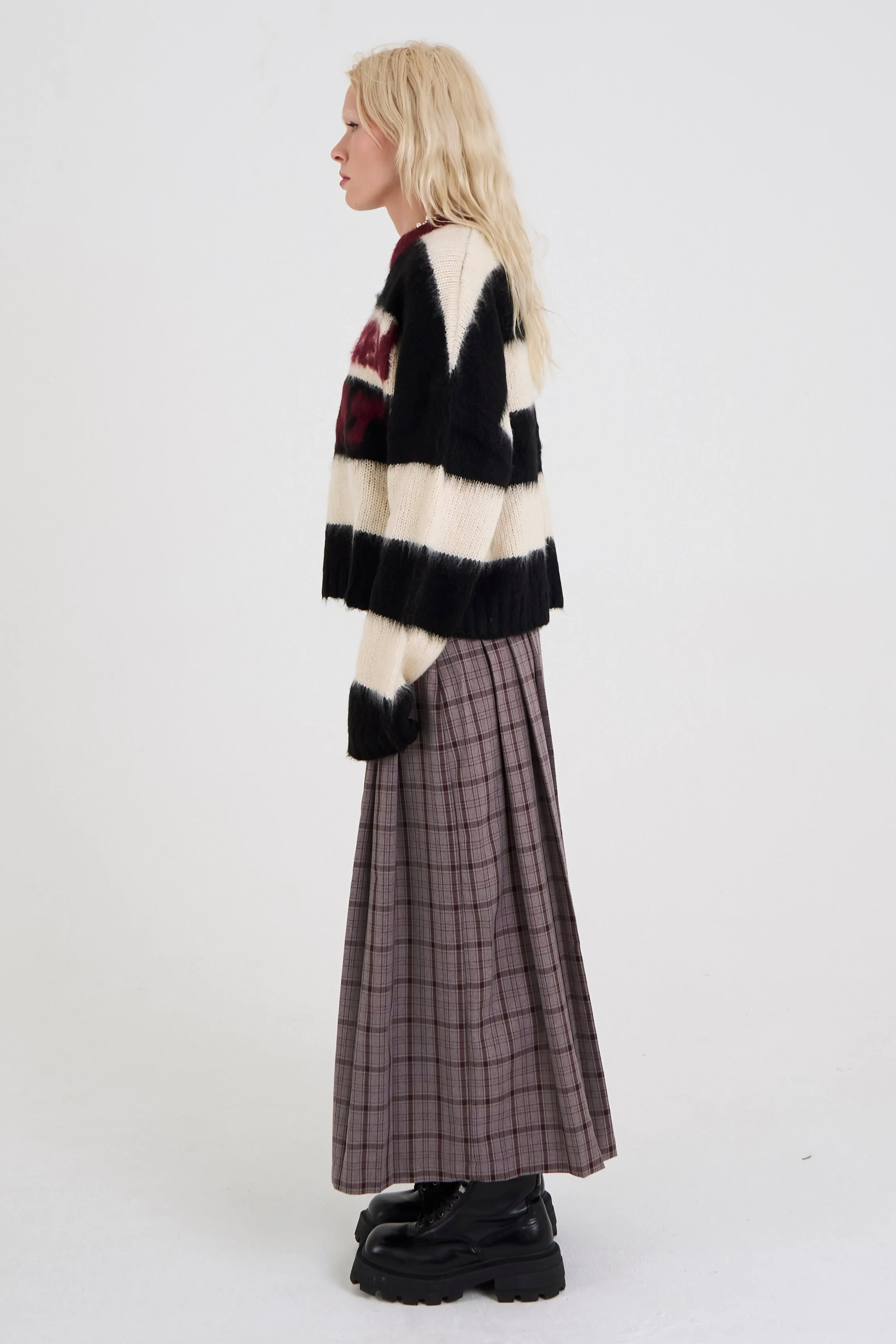 Tragic Stripe Graphic Knit - Image 5