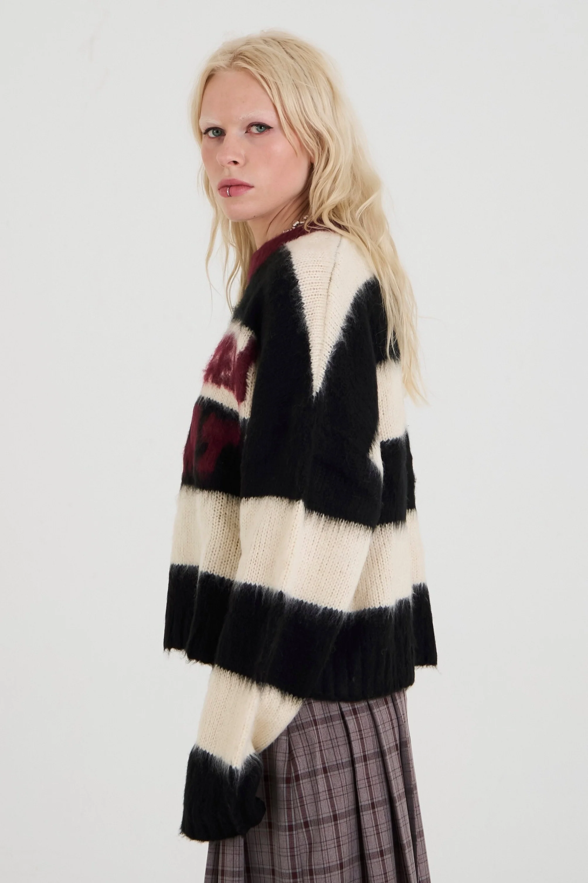 Tragic Stripe Graphic Knit - Image 6