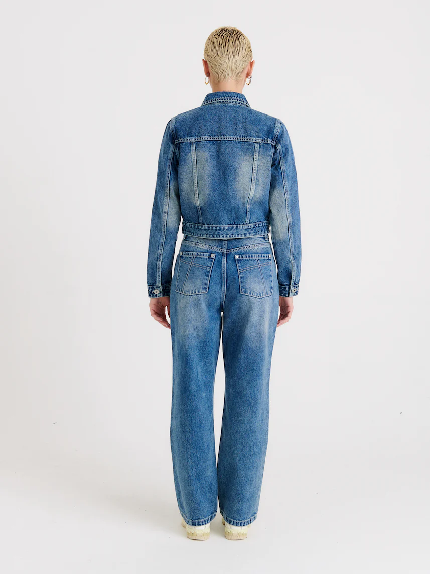 Trucker Denim Jacket - Image 6